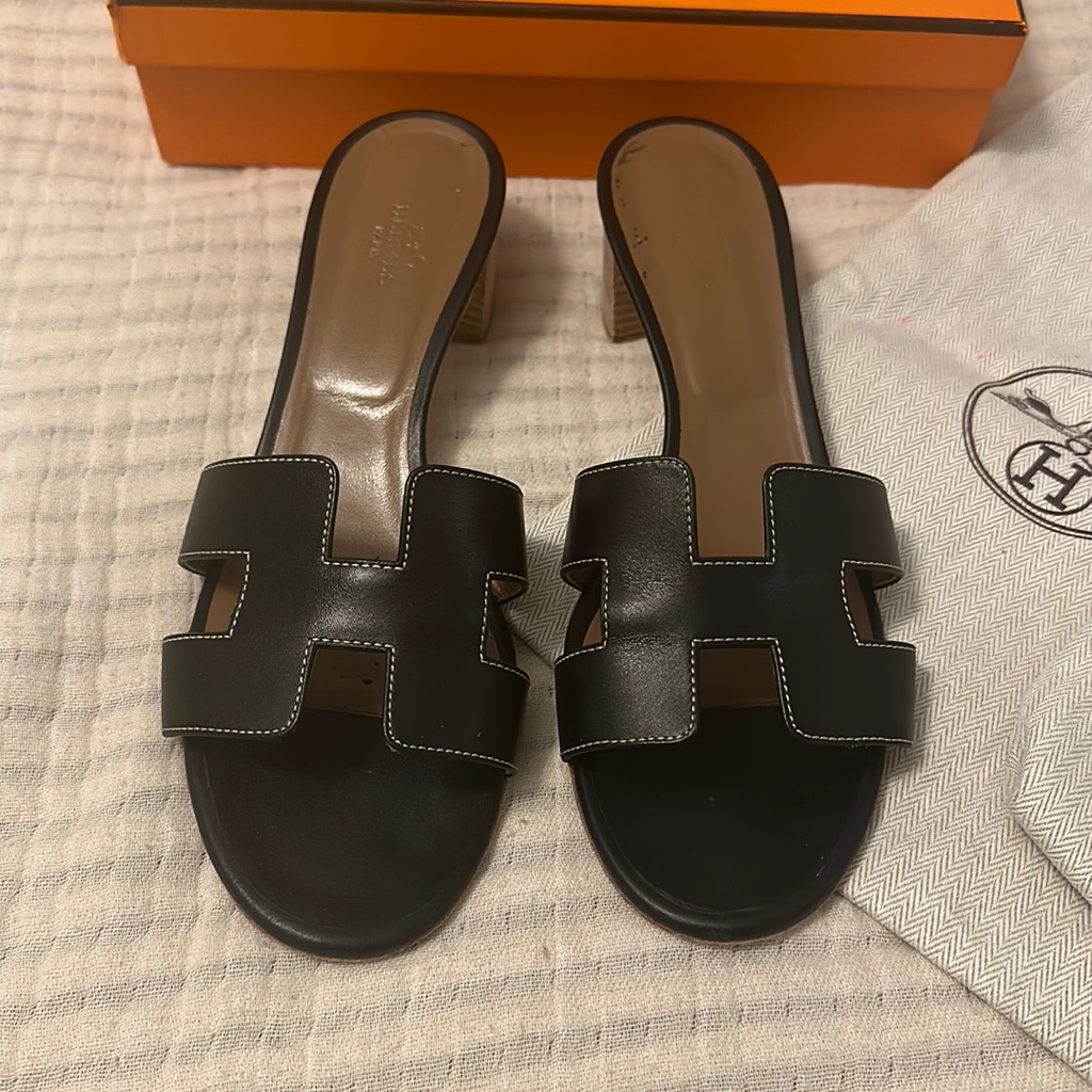 Hermes Oasis Sandals 40 1/2